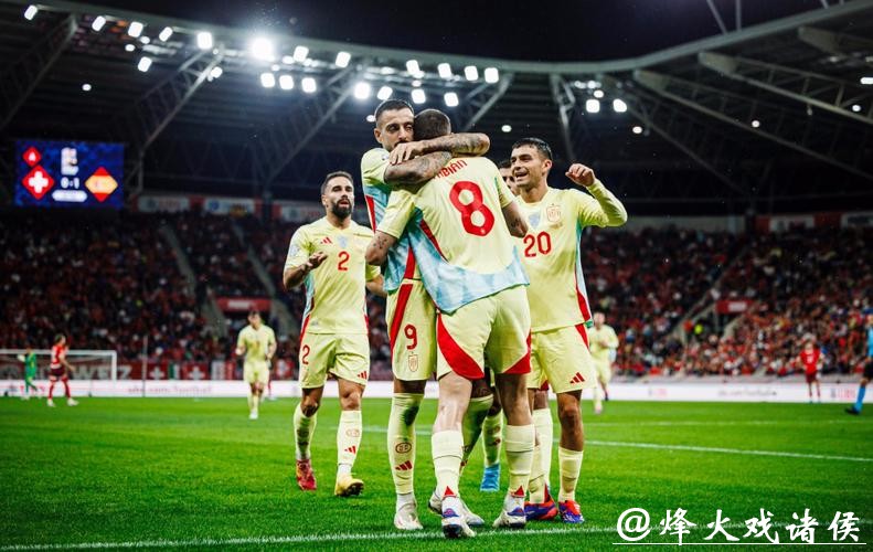欧国联-何塞卢闪击法比安双响 10人西班牙4-1瑞士 欧国联-何塞卢闪击法比安双响 10人西班牙4-1瑞士